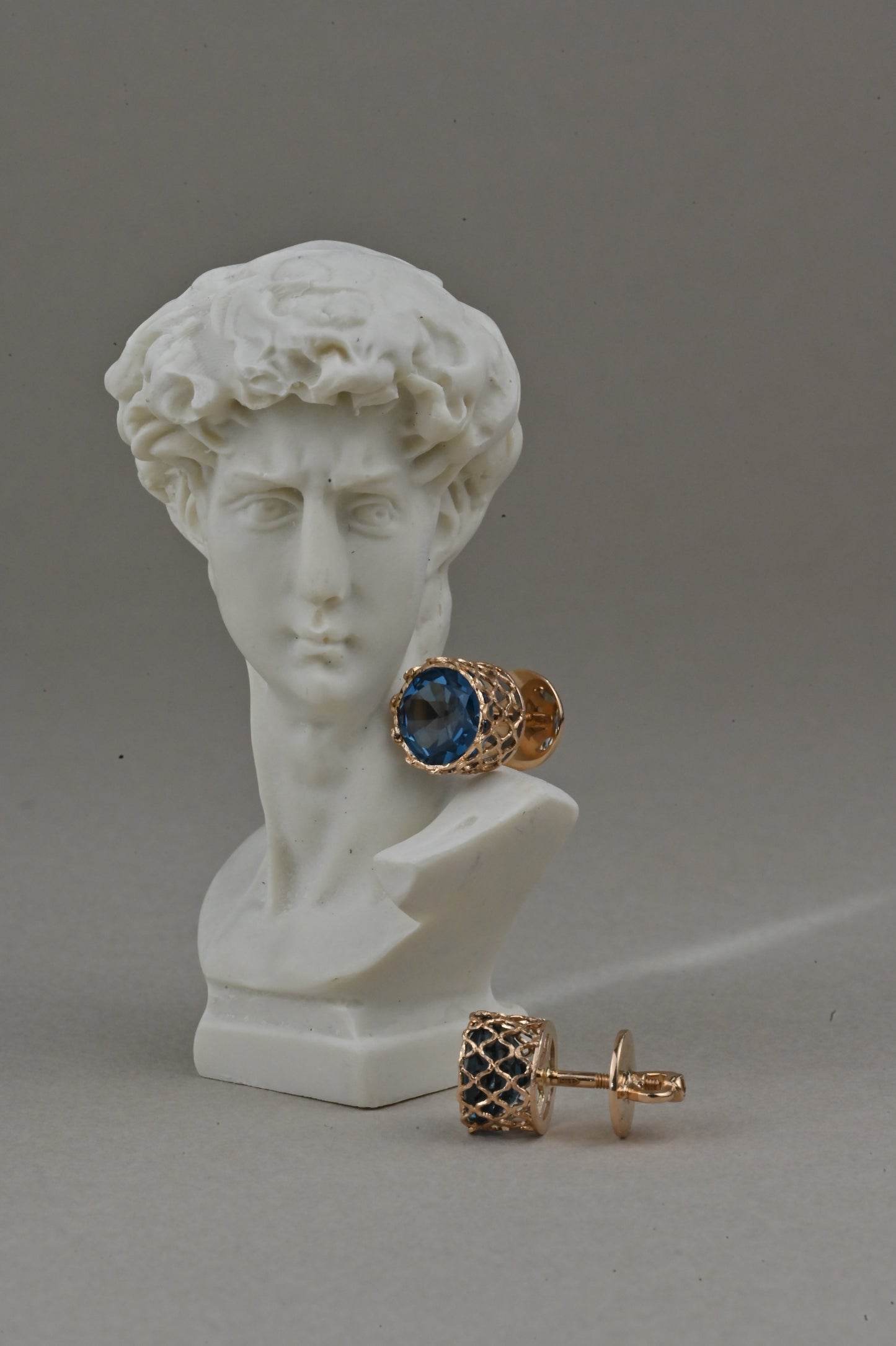 London Topaz Stud Earrings