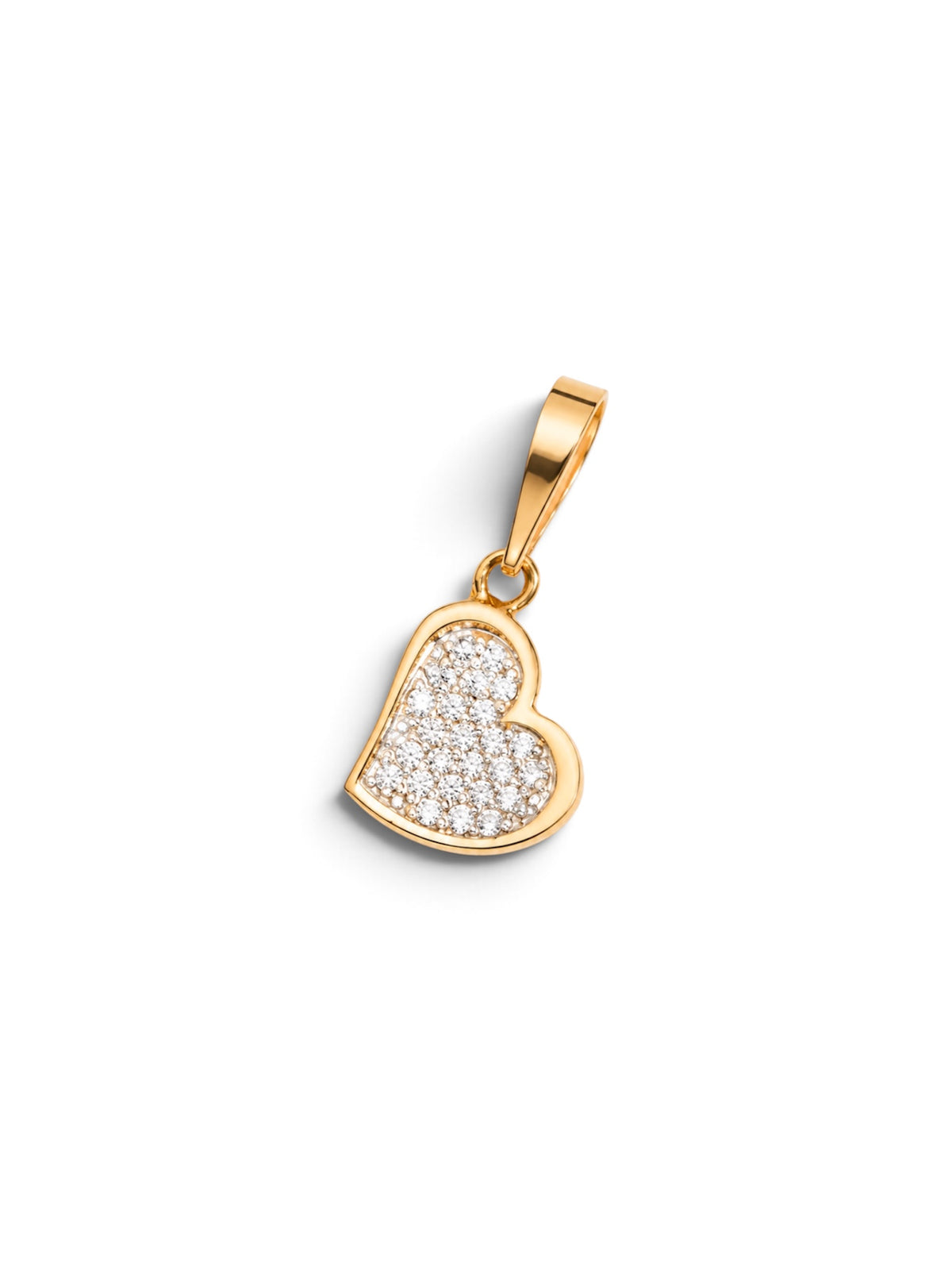 Rose Gold Pendant Heart