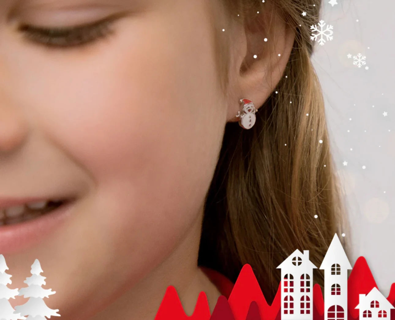 Silver Kids Set Snowmen