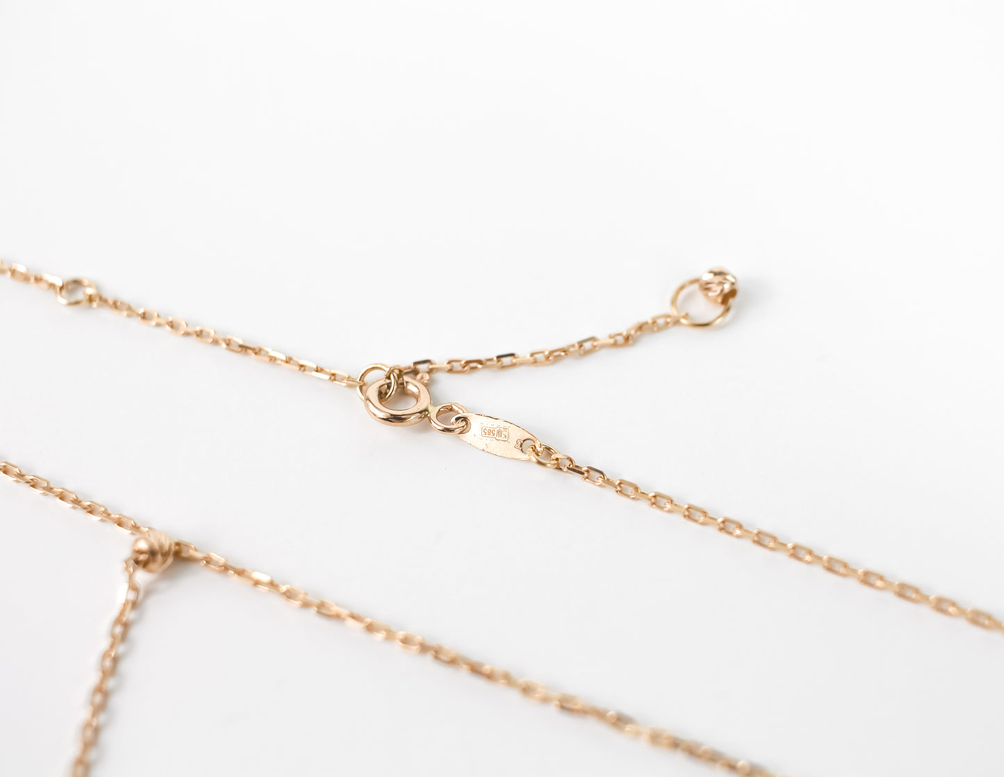 Dangle Black Flower Necklace