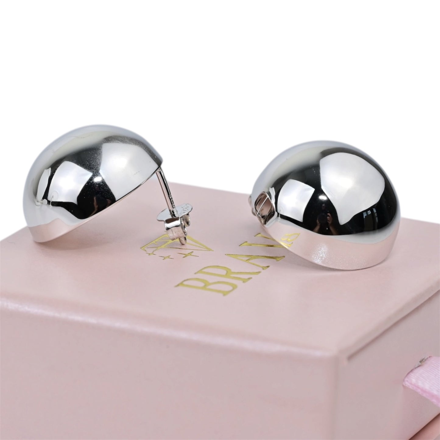 Silver Studs Earrings