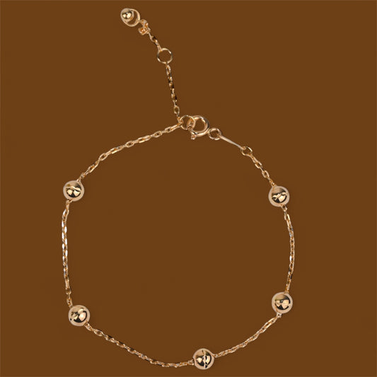 Charm Gold Bracelet