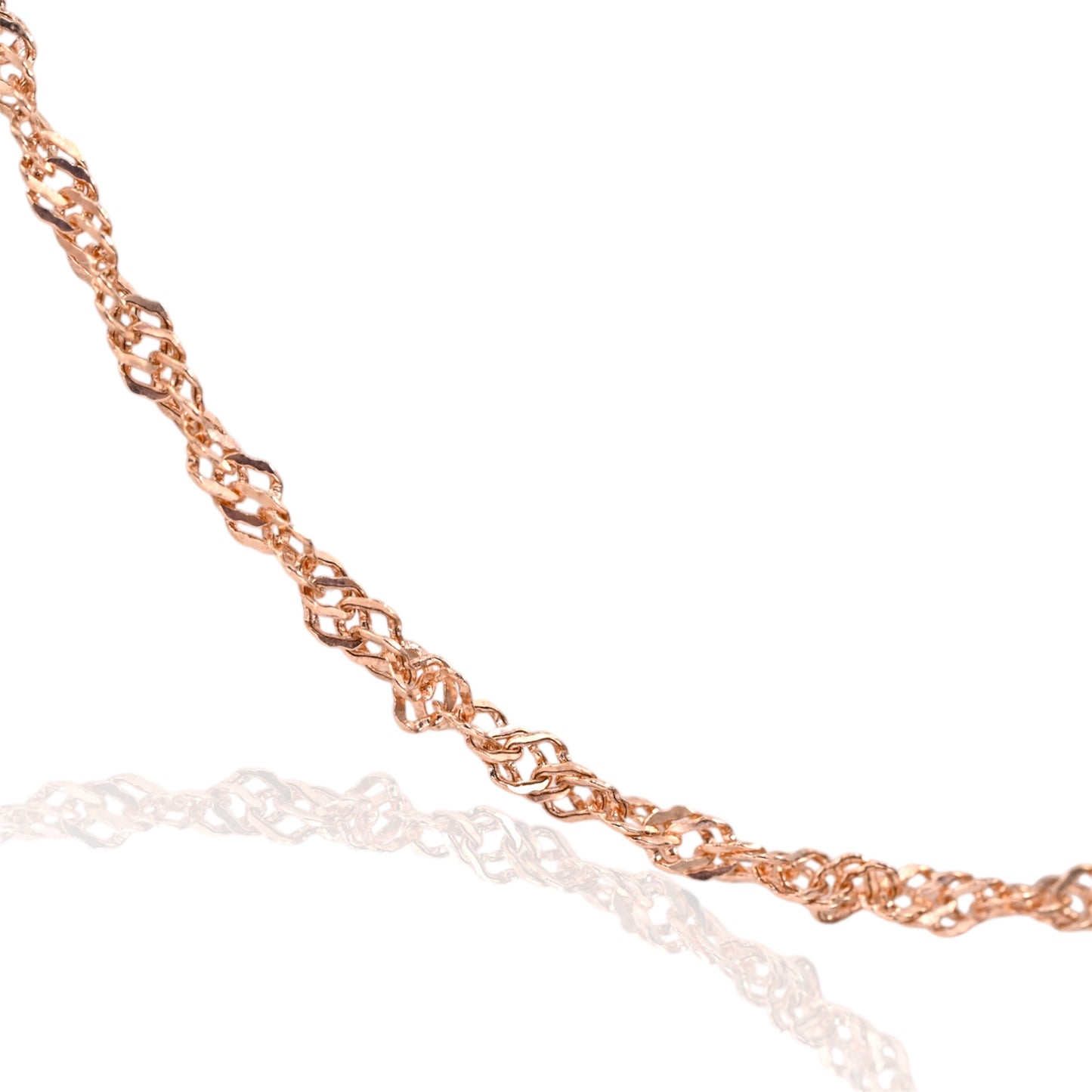 Rose Gold Chain 55cm