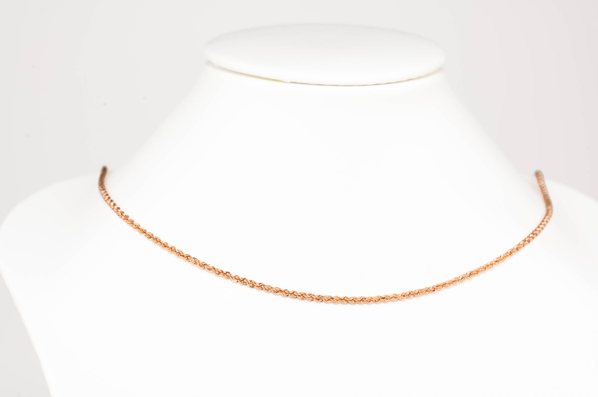 Rose Gold 585 Chain (50cm)