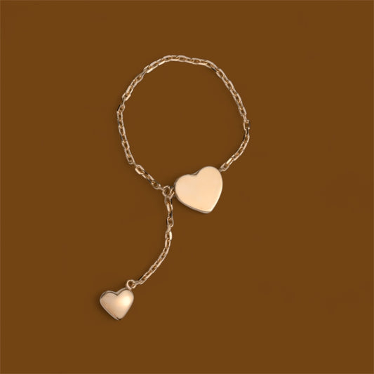 Ring Hearts Rose Gold