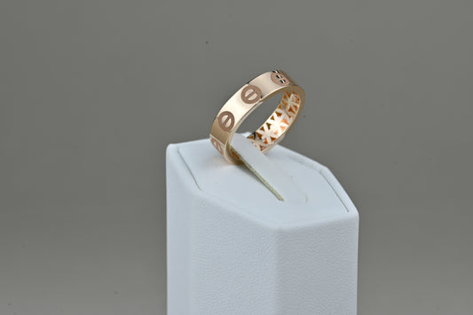 Ring Love Rose Gold