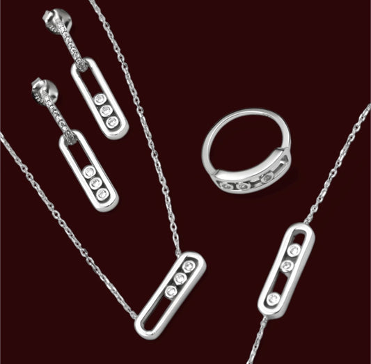 Silver Jewelry Set