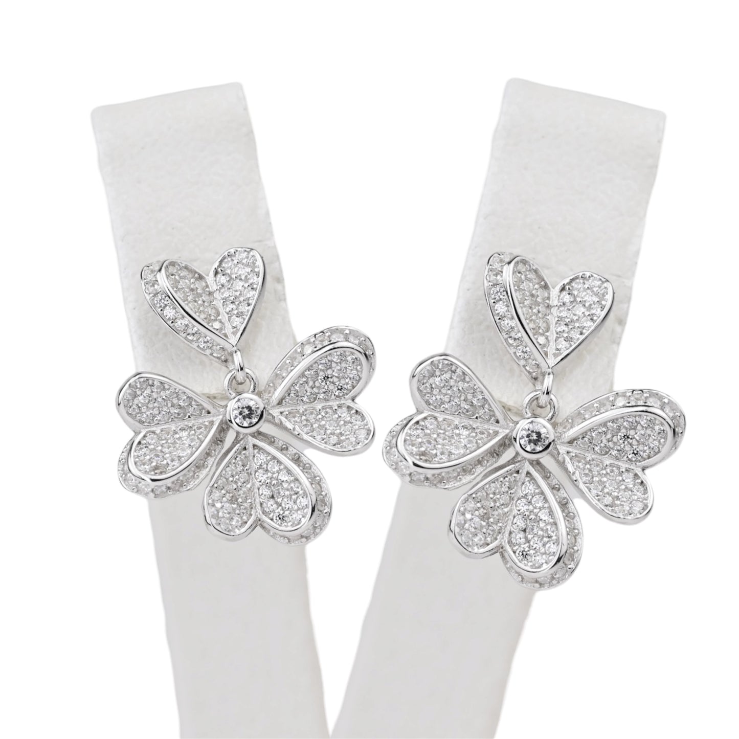 Silver Set Flowers