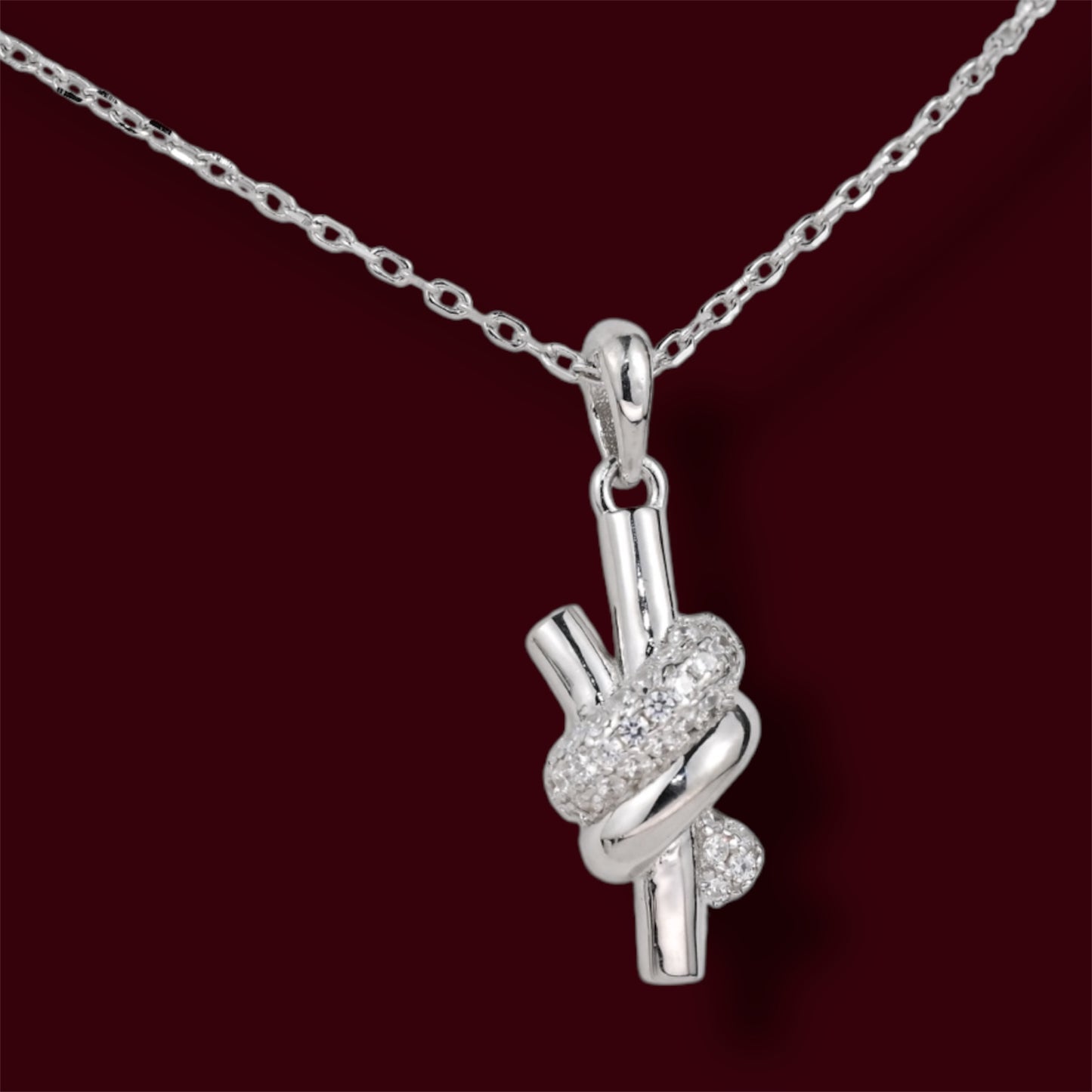 Silver 925 Set (Necklace, Ring, Earrings )