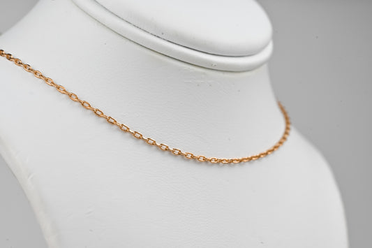 Rose Gold Chain 50cm
