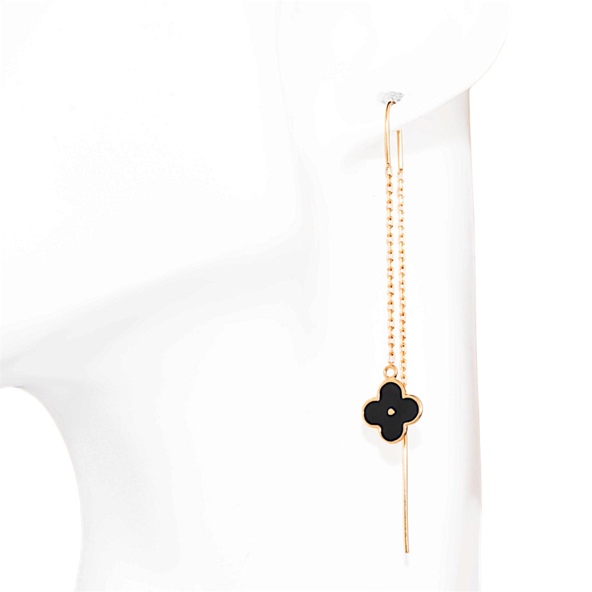 Thread Enamel Earrings