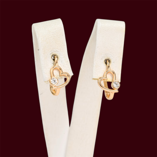 Kids Earrings Hearts