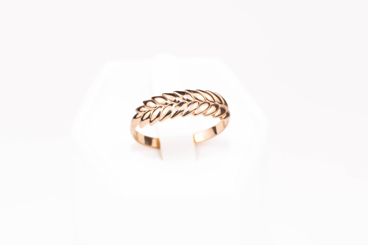 Rose Gold Ring Wheat