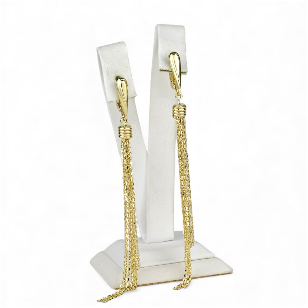 Dangle Earrings Yellow Gold