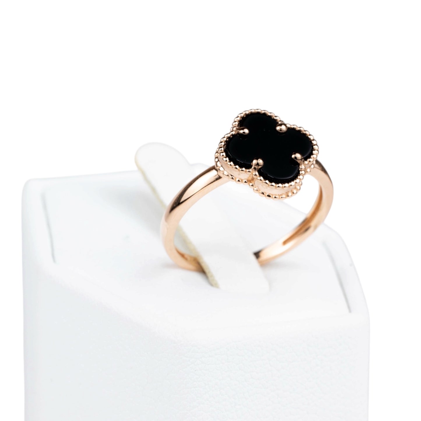 Rose Gold Onyx Ring