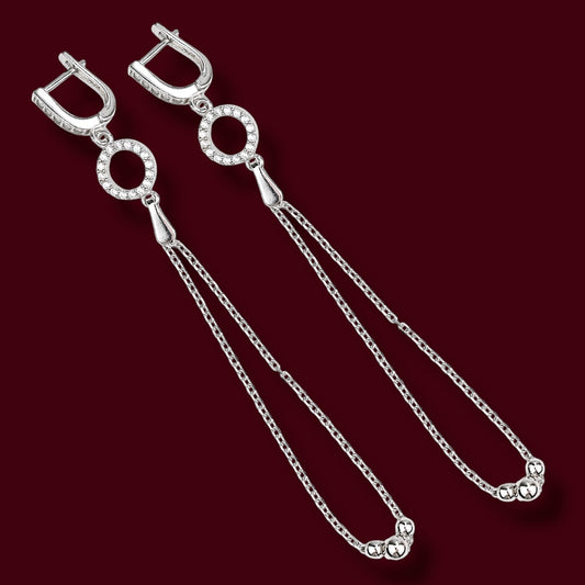 Silver Dangle Earrings