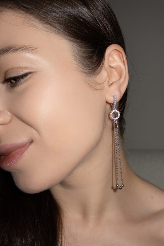 Silver Dangle Earrings