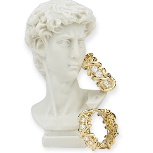 Yellow Gold Hoop Earrings