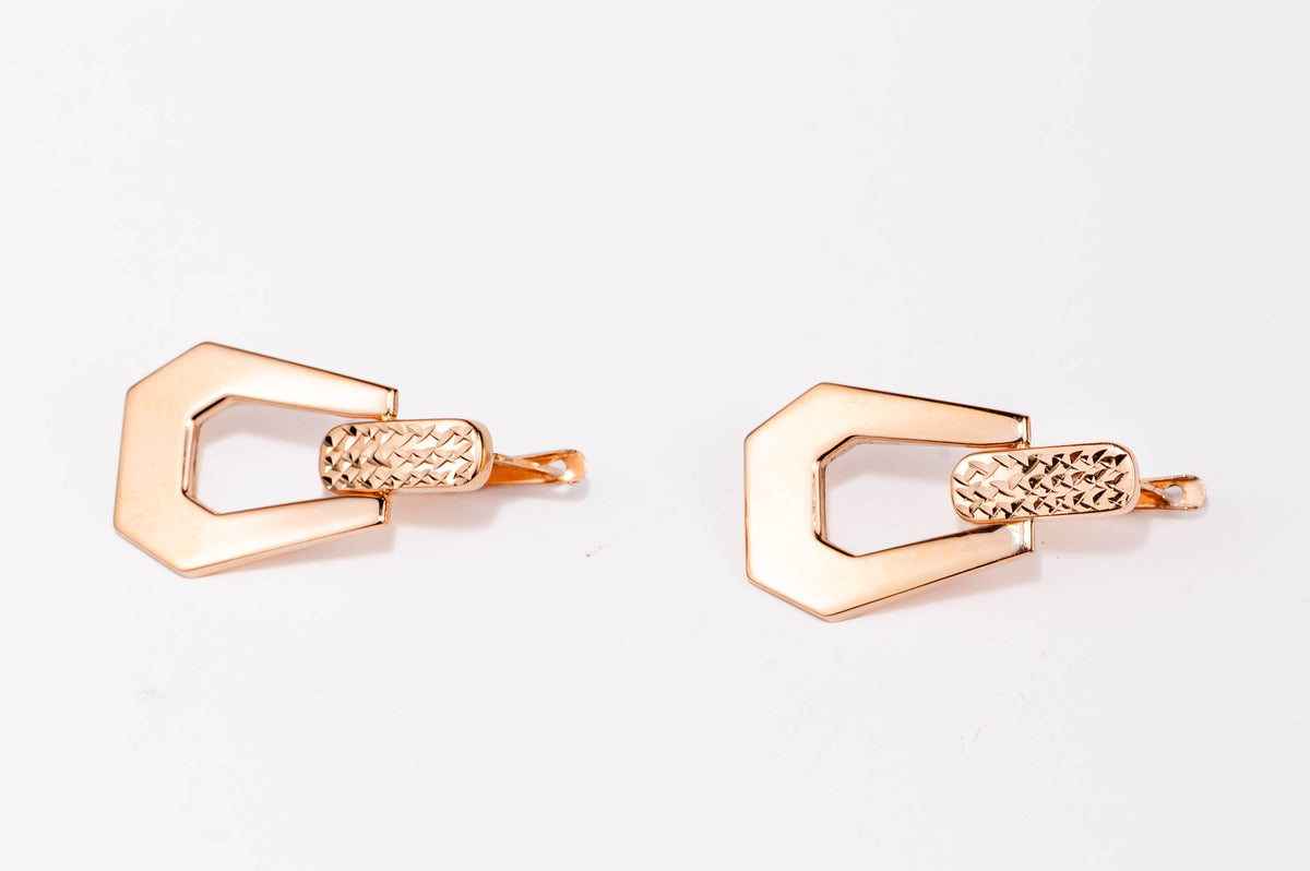 Rose Gold Earrings