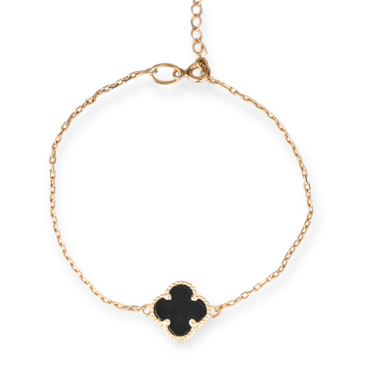 Bracelet Clover Black Onyx