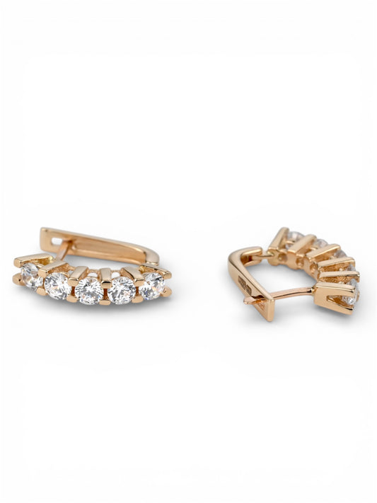 Earrings with Zirconia stones