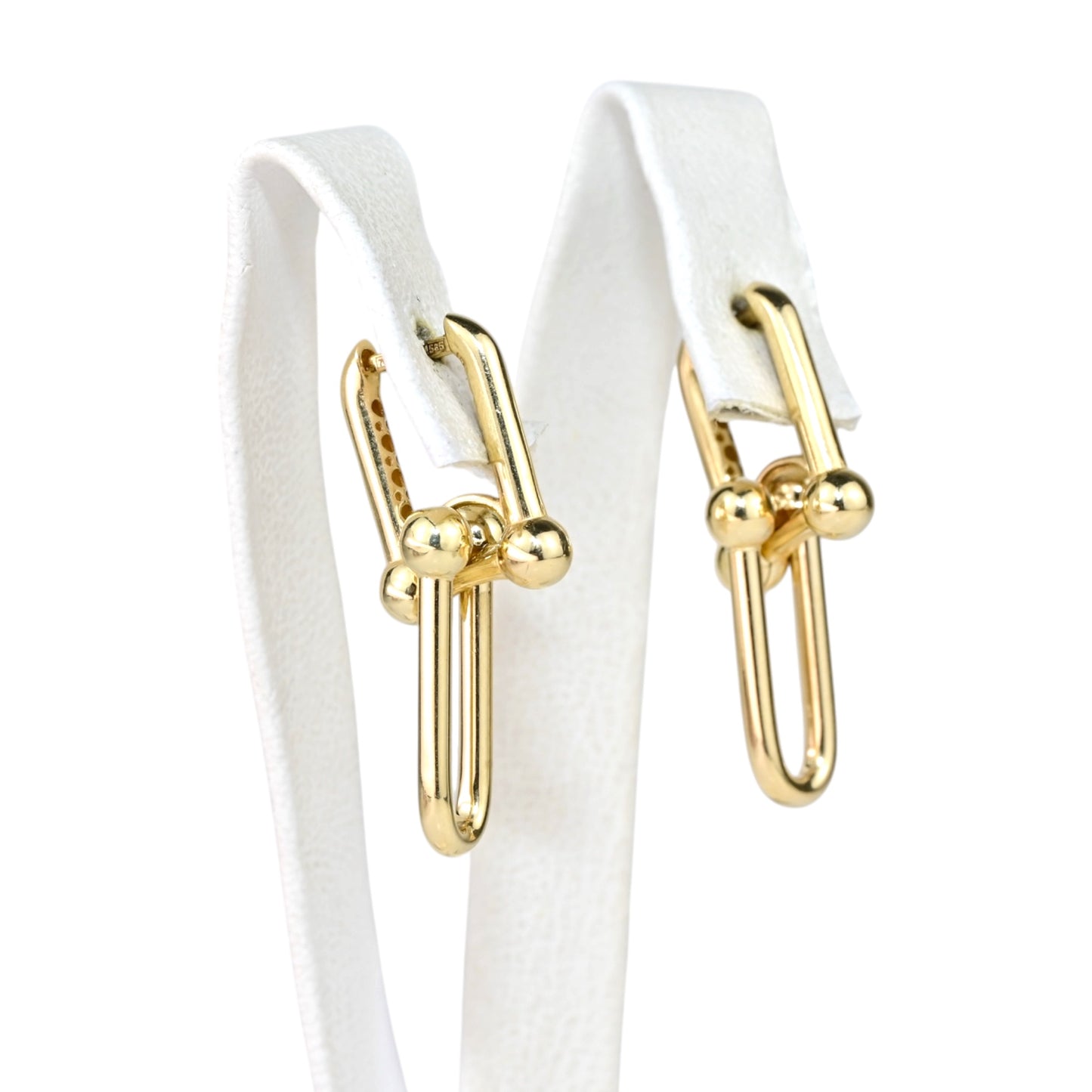 Yellow Gold 585 (14K) Chain Earrings