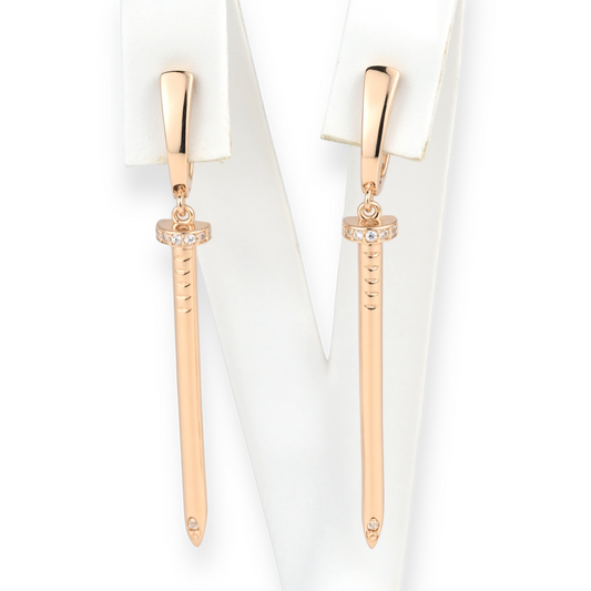Nails Earrings