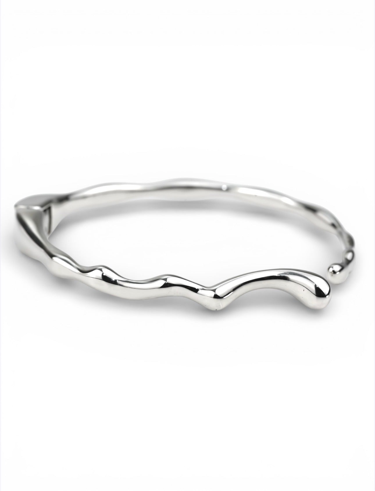 Silver Bracelet Wave
