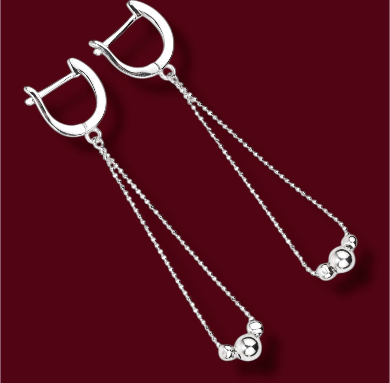 Silver Dangle Earrings