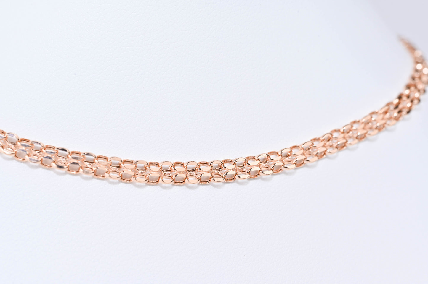 Rose Gold 585 Chain for Men