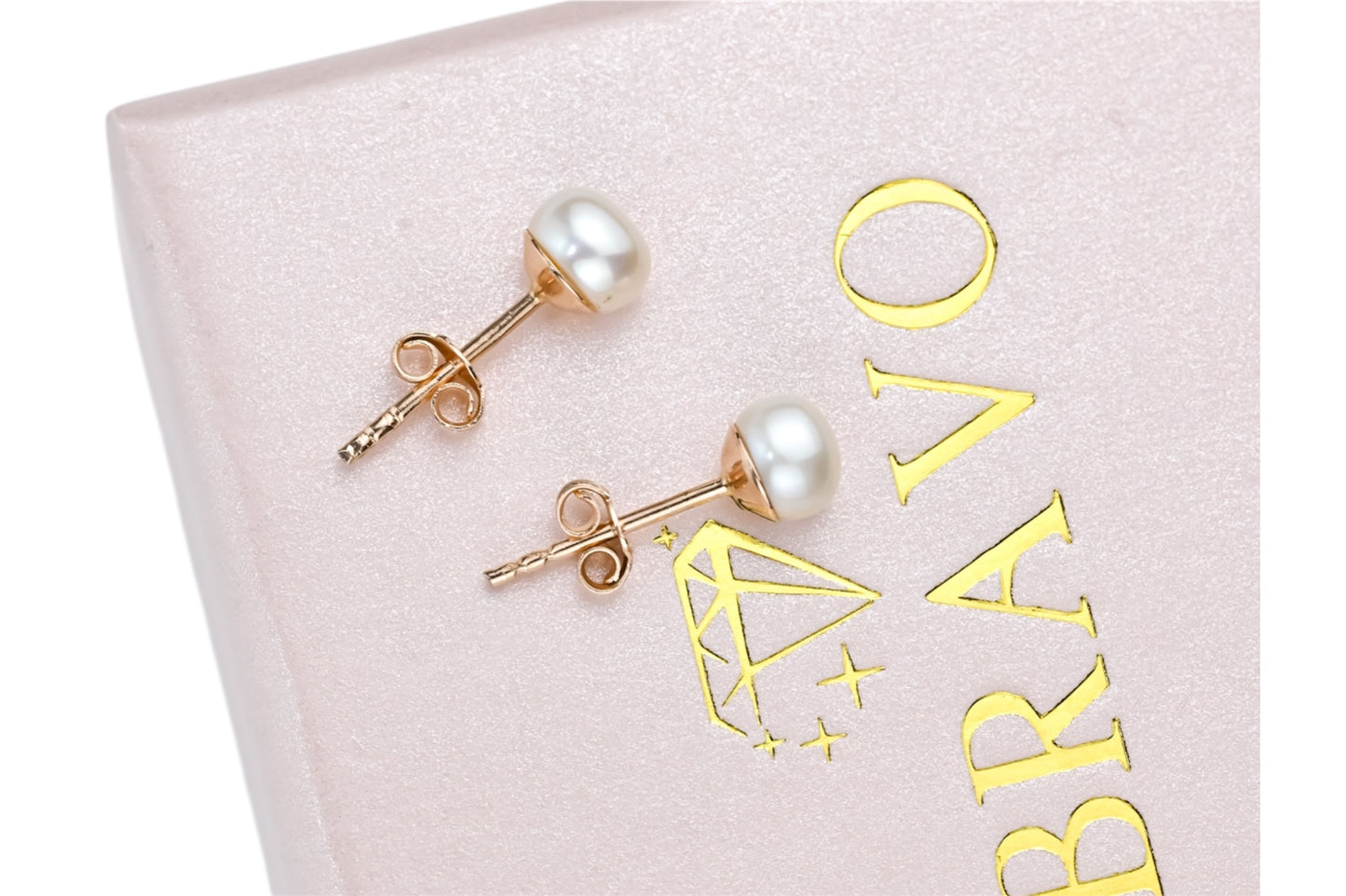 Pearl Stud Earrings