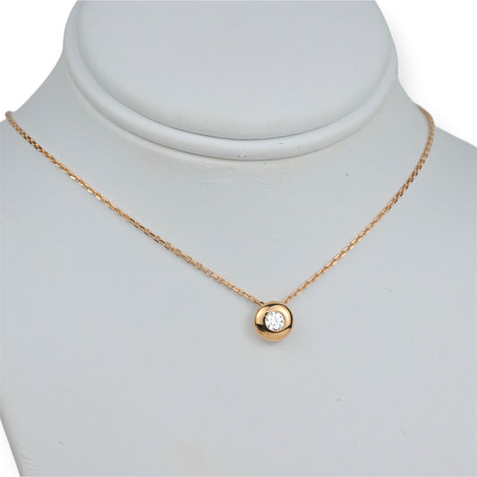 Necklace with Zirconia stones