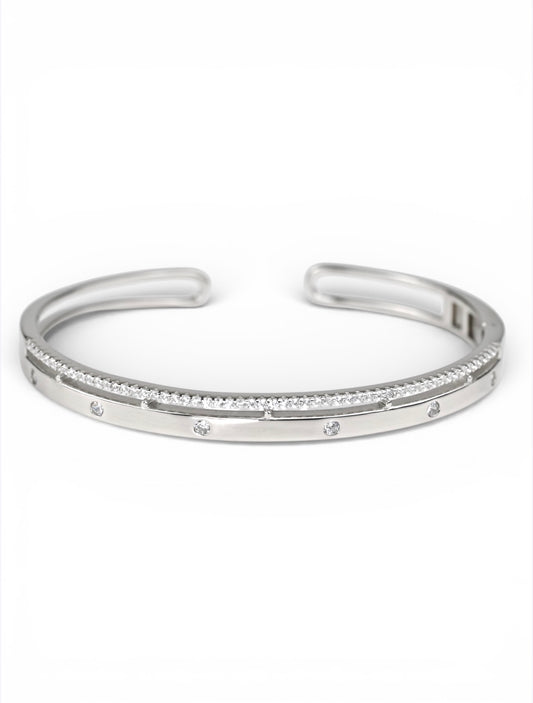 Silver Bracelet Sparkling