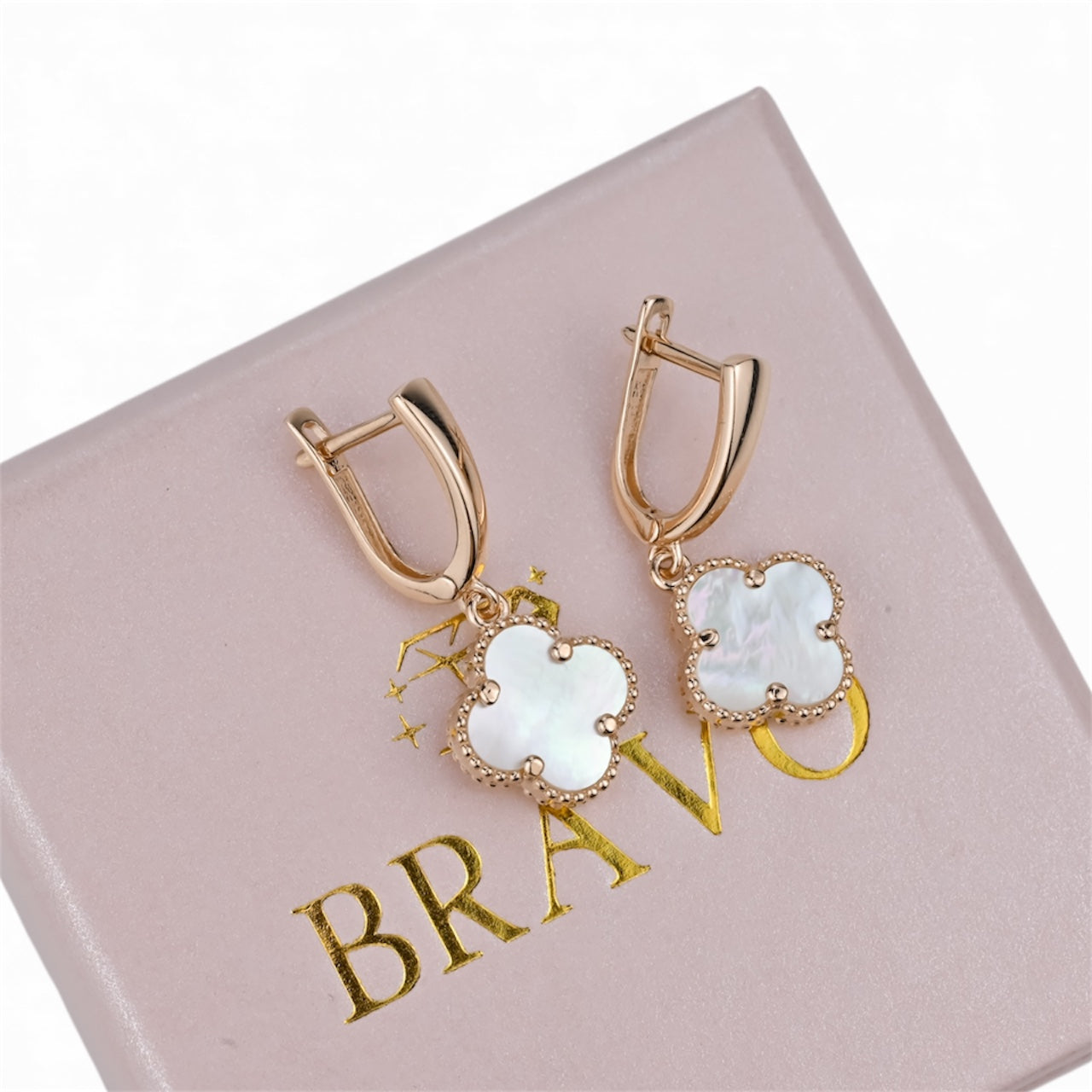Mother of Pearl Dangle Earrings