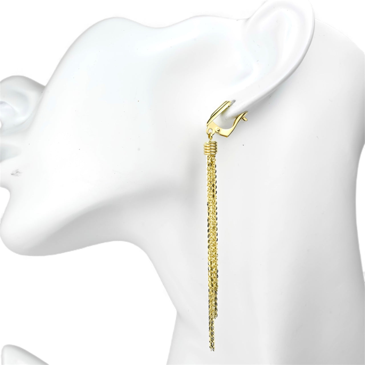 Dangle Earrings Yellow Gold