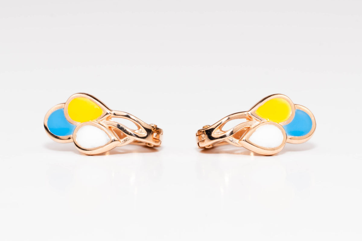 Kids Earrings Rose Gold 585(14K)