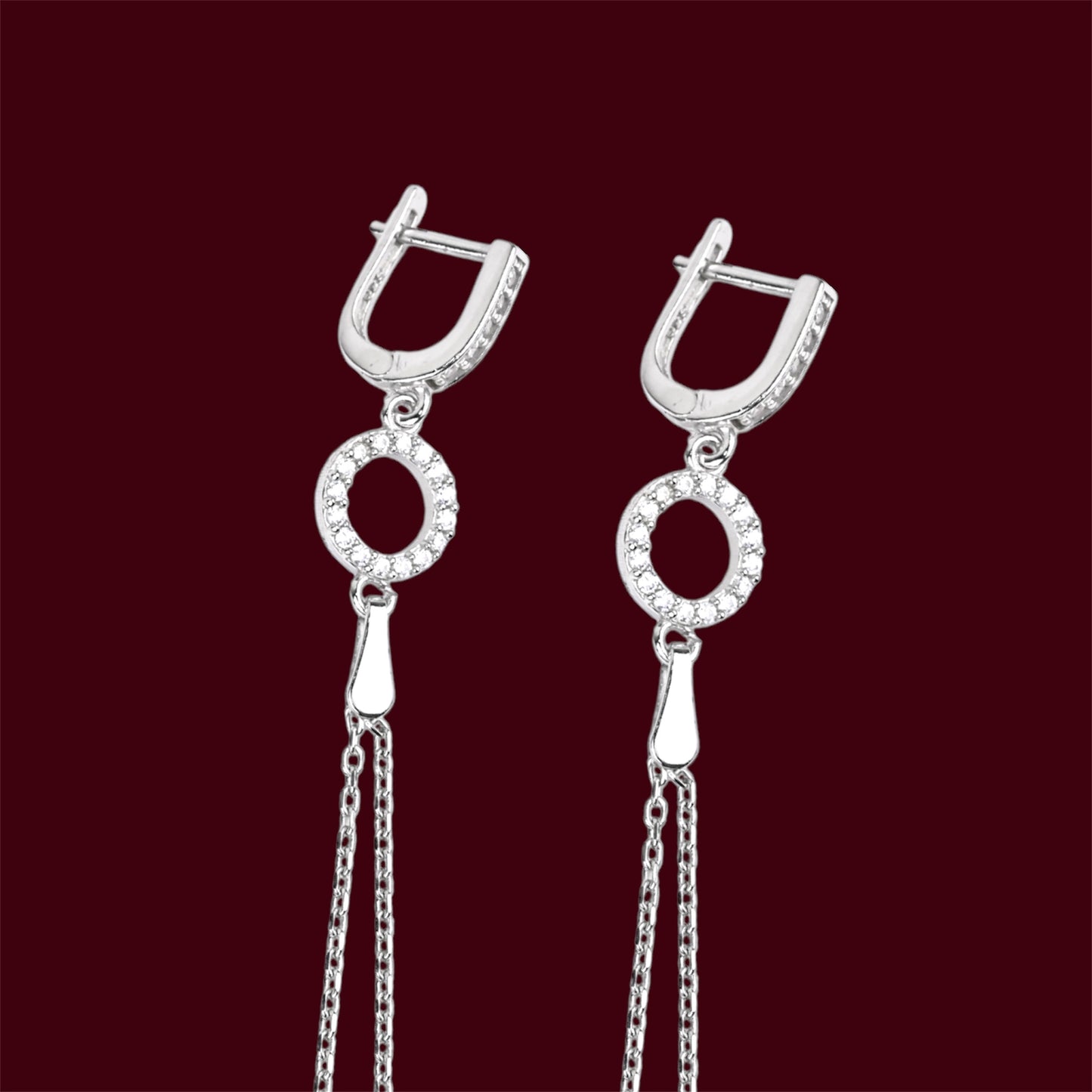 Silver Dangle Earrings