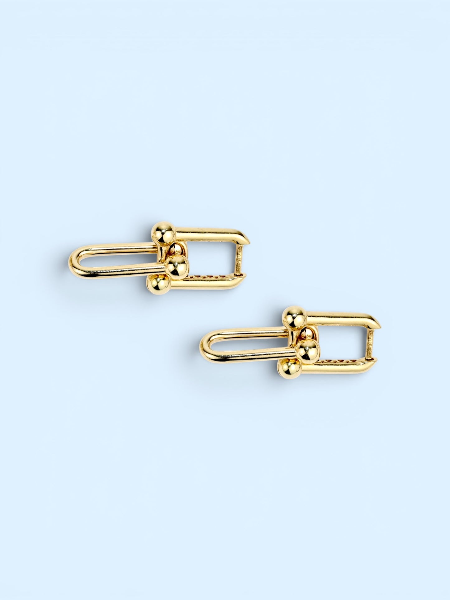 Yellow Gold 585 (14K) Chain Earrings