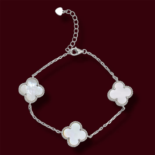 Bracelet Silver 925 Clover