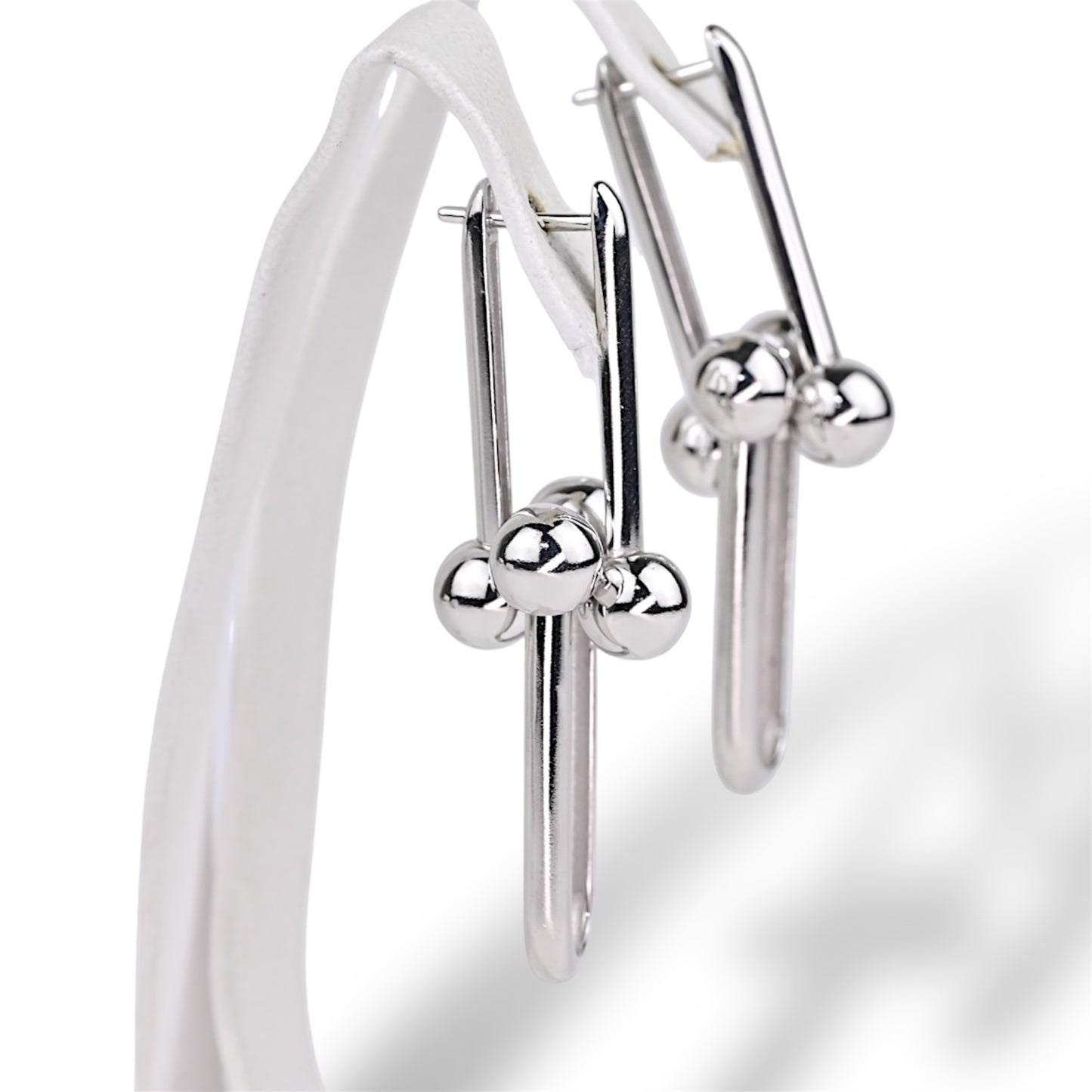 Silver Chain Earrings