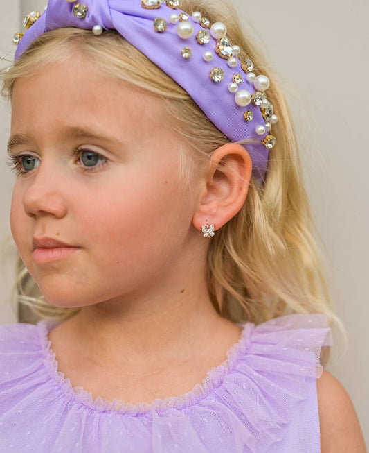 Kids Earrings Bright Butterfly