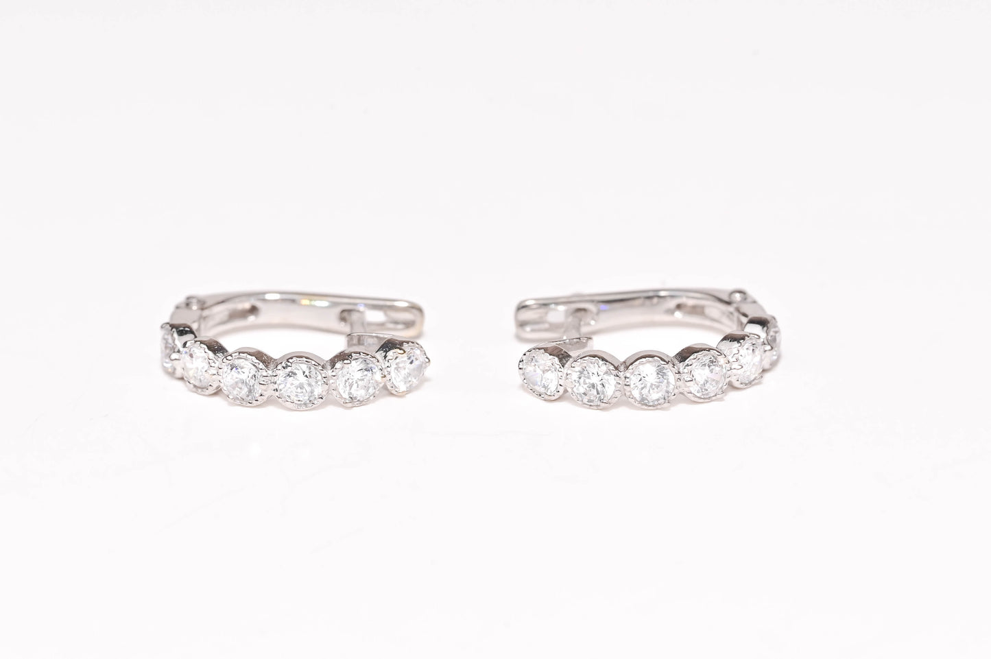 Kids Earrings White Gold 585(14K)