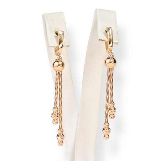 Dangle Earrings Rose Gold 585(14K)