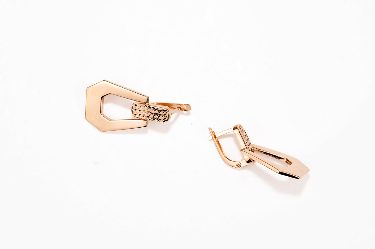 Rose Gold Earrings