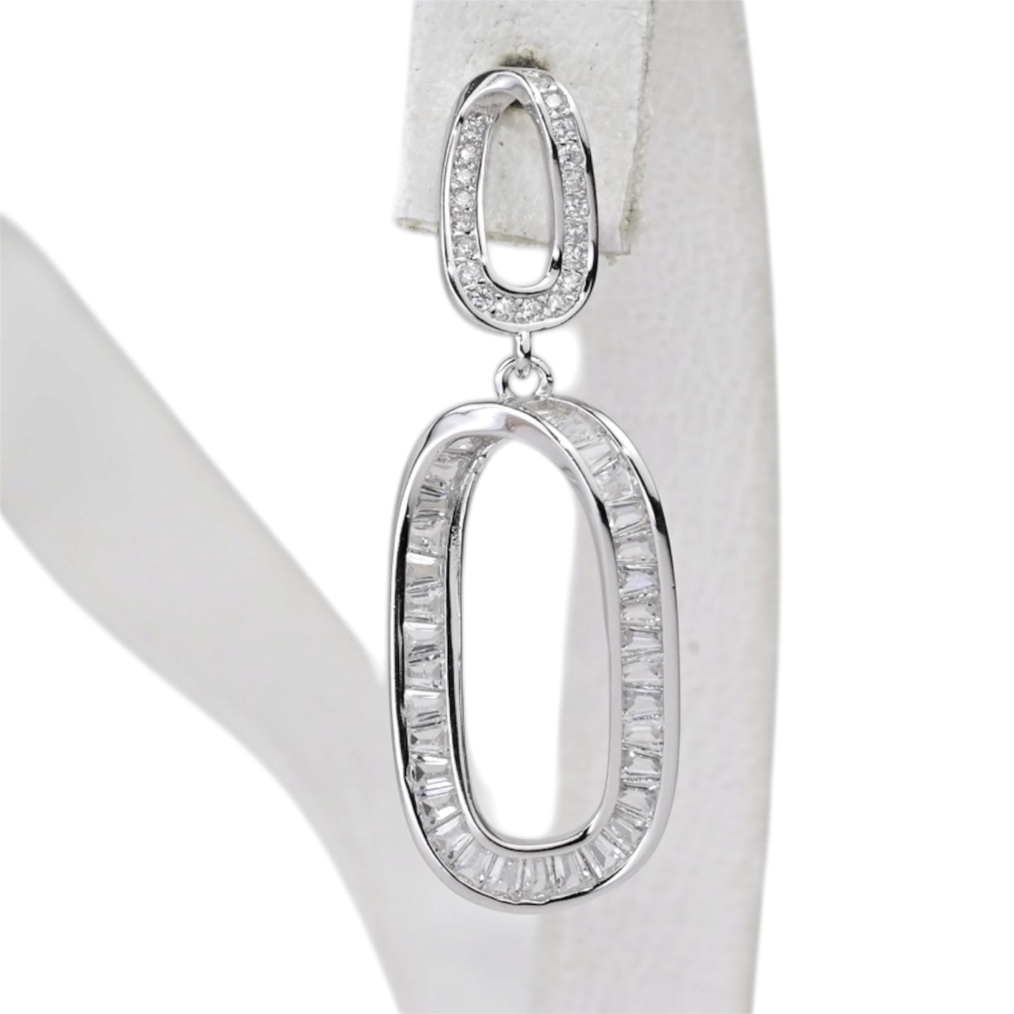 Silver Earrings Bright