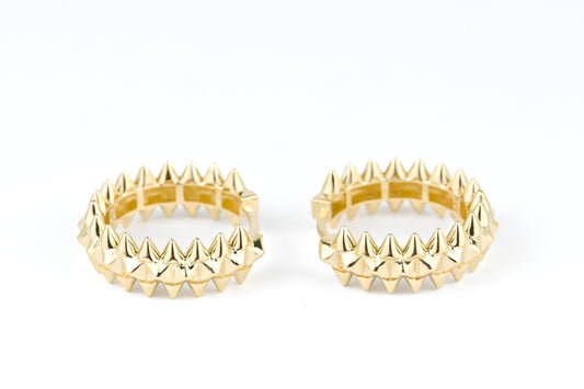 Hoop Earrings Yellow Gold