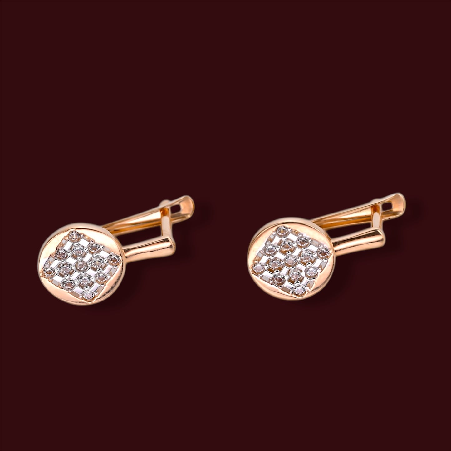 Earrings with Zirconia stones