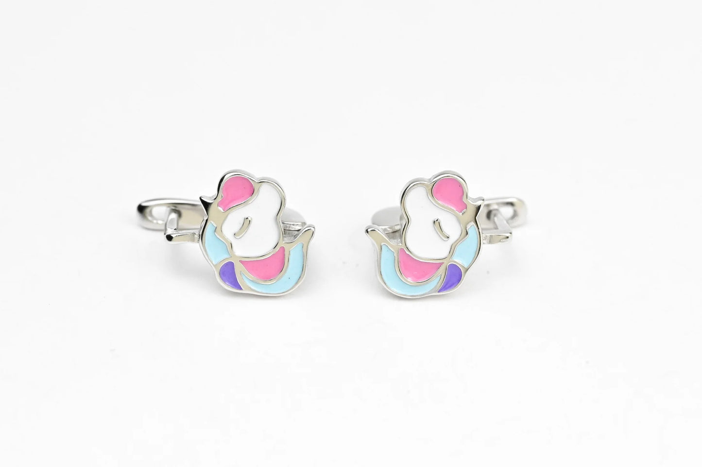 Kids Silver Earrings Unicorn