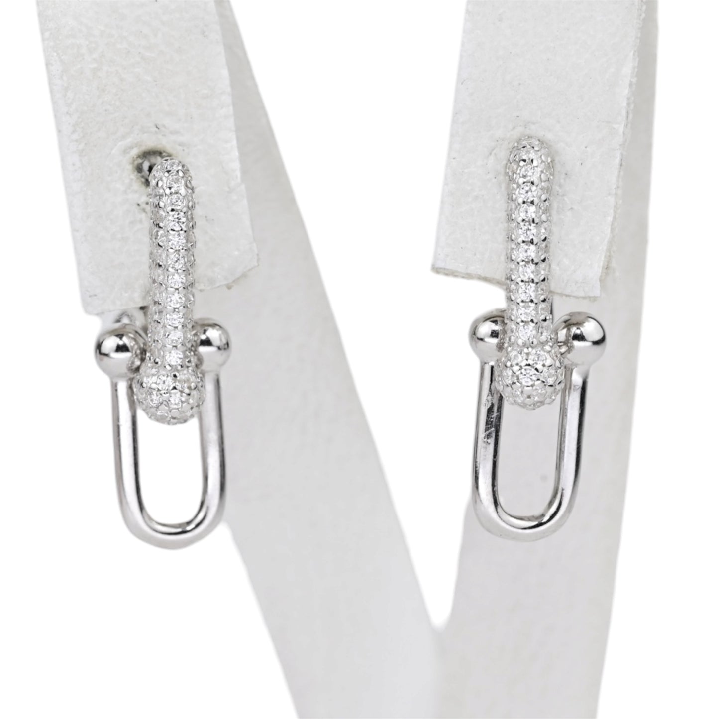 Silver Earrings Chain