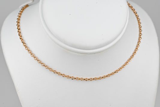 Rose Gold Chain 55cm